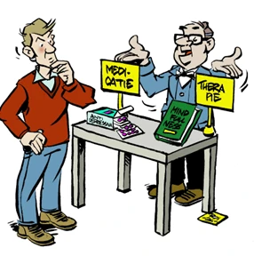 Lost het gebruik van antidepressiva wel wat op?